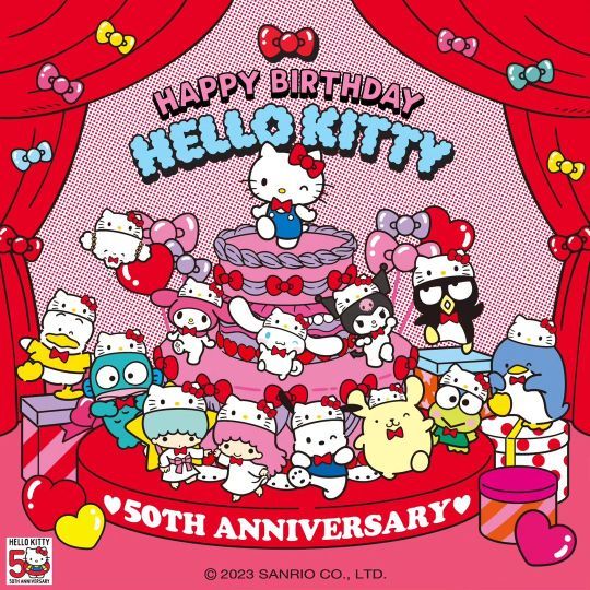 "Hello Kitty 50th Anniversary" Collection – Rosey’s Kawaii Shop