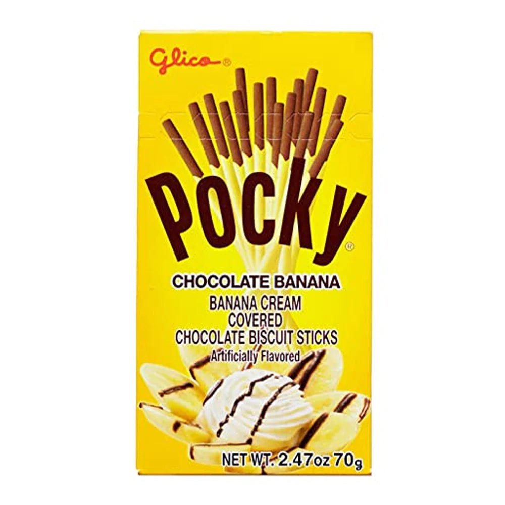 GLICO Pocky "Chocolate Banana" - Rosey’s Kawaii Shop
