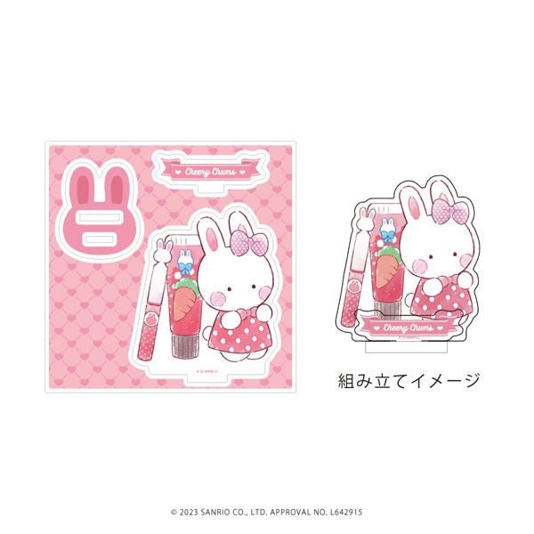 GRAFFART "Sanrio Rabbit Girl (Cosmetics)" Acrylic Stand - Rosey’s Kawaii Shop