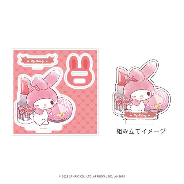 GRAFFART "Sanrio Rabbit Girl (Cosmetics)" Acrylic Stand - Rosey’s Kawaii Shop