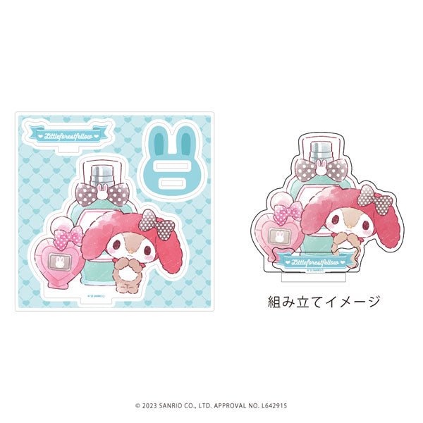 GRAFFART "Sanrio Rabbit Girl (Cosmetics)" Acrylic Stand - Rosey’s Kawaii Shop