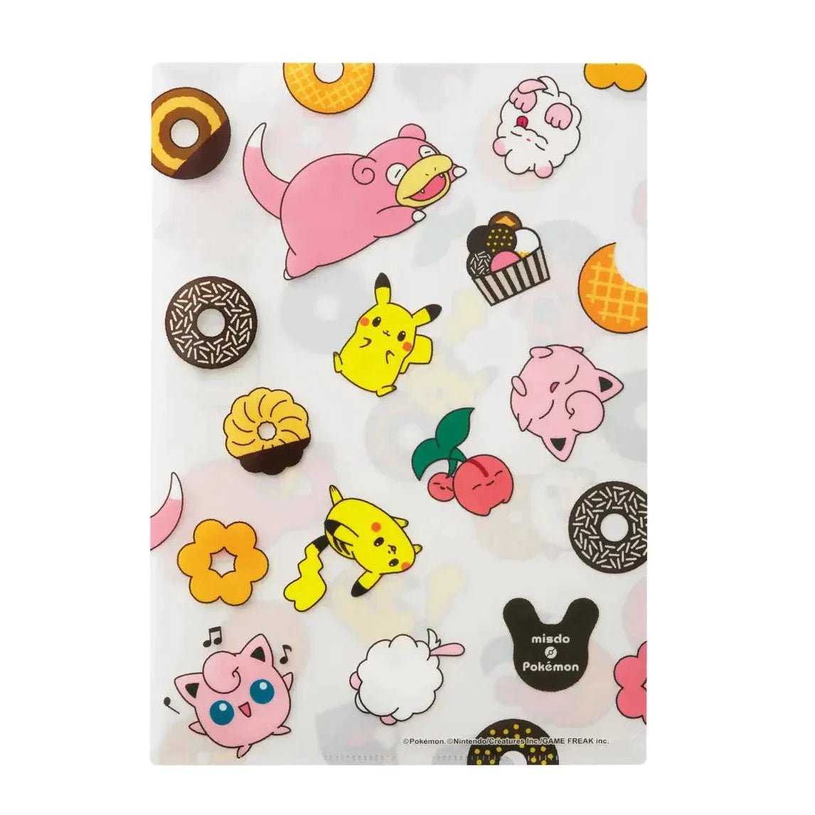 "Mister Donut x Pokemon" A4 File Folder - Rosey’s Kawaii Shop