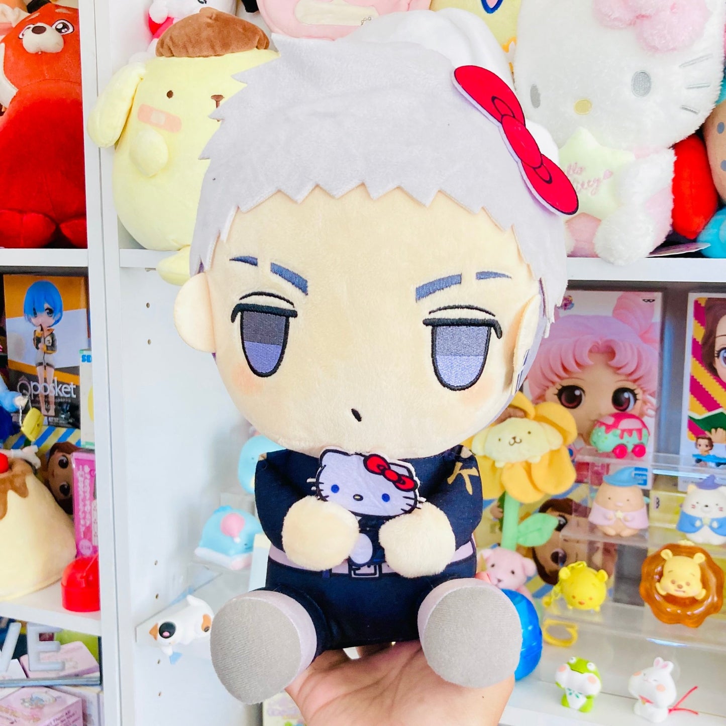 "Mitsuya x Hello Kitty" Tokyo Revengers x Sanrio Plush - Rosey’s Kawaii Shop