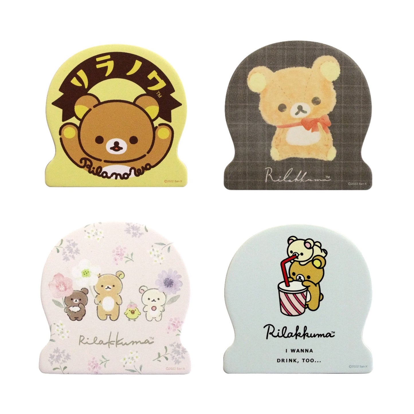 Rilakkuma "Big Wooden" Clip - Rosey’s Kawaii Shop