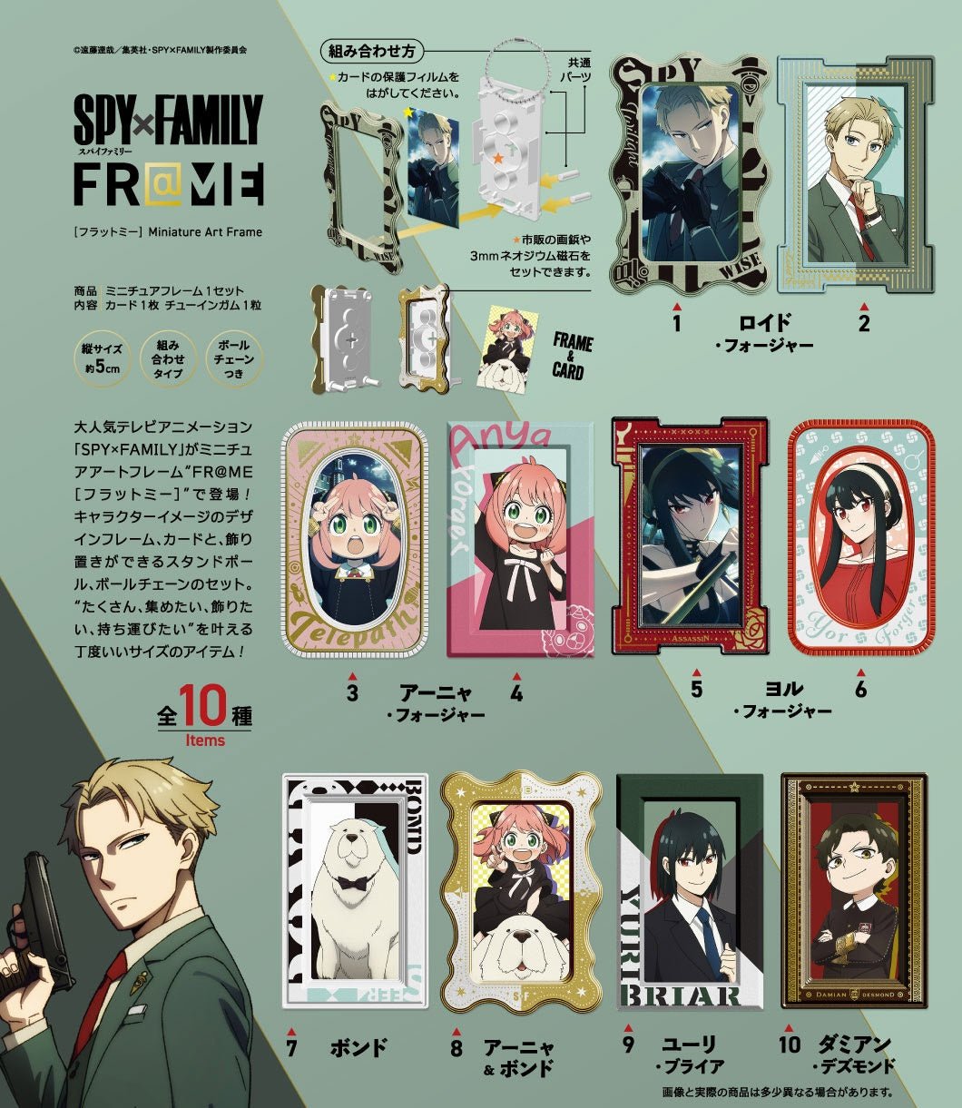"Spy x Family" Photo Frame Blind Box - Rosey’s Kawaii Shop