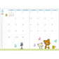 "2025 Rilakkuma B6 MONTHLY Schedule Book" [ME67305] - Rosey’s Kawaii Shop