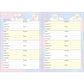 "2025 Rilakkuma B6 MONTHLY Schedule Book" [ME67305] - Rosey’s Kawaii Shop