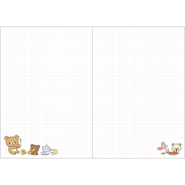 "2025 Rilakkuma B6 MONTHLY Schedule Book" [ME67305] - Rosey’s Kawaii Shop