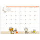 "2025 Rilakkuma MINI Schedule Book" [ME67311] - Rosey’s Kawaii Shop