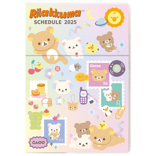 "2025 Rilakkuma POCKET Schedule Book" [ME67309] - Rosey’s Kawaii Shop