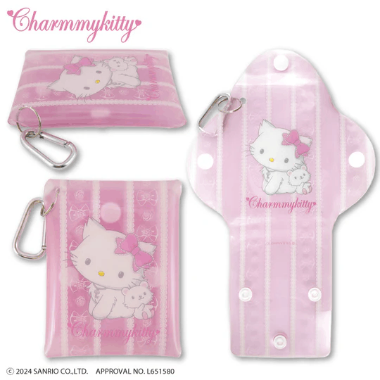 "Charmmy Kitty" Clear Multi-Case Keychain