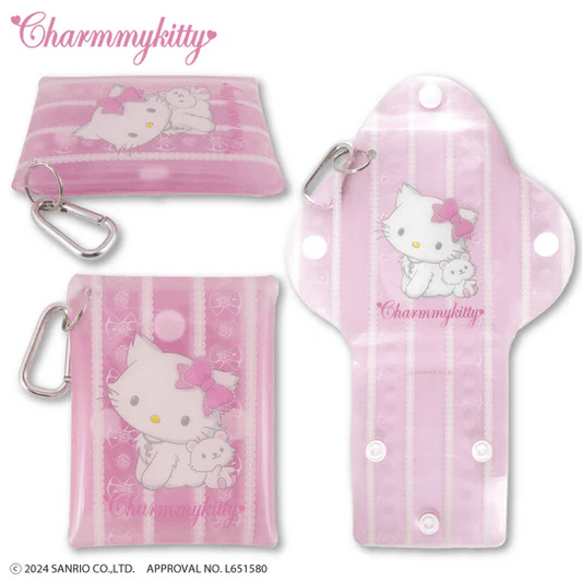 "Charmmy Kitty" Clear Multi-Case Keychain