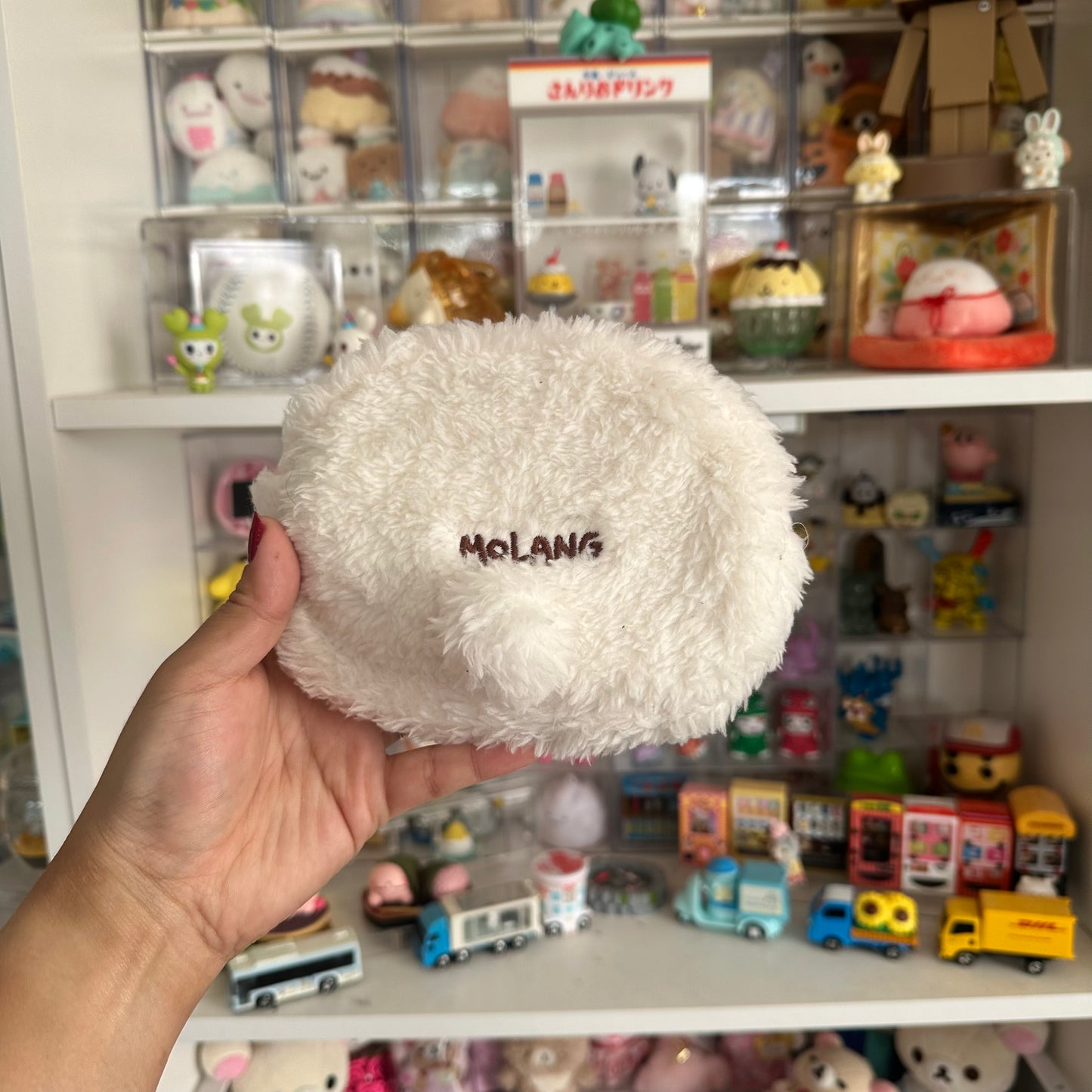 "Molang" Fluffy Pouch