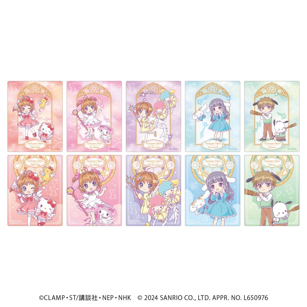 [ACRYLIC CARD] "Cardcaptor Sakura x Sanrio" Blind Bag - Rosey’s Kawaii Shop