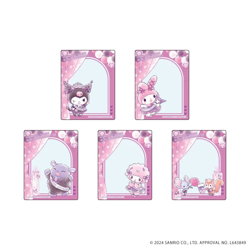 [ACRYLIC CARD] GRAFFART "Kuromi & My Melody" Blind Bag - Rosey’s Kawaii Shop