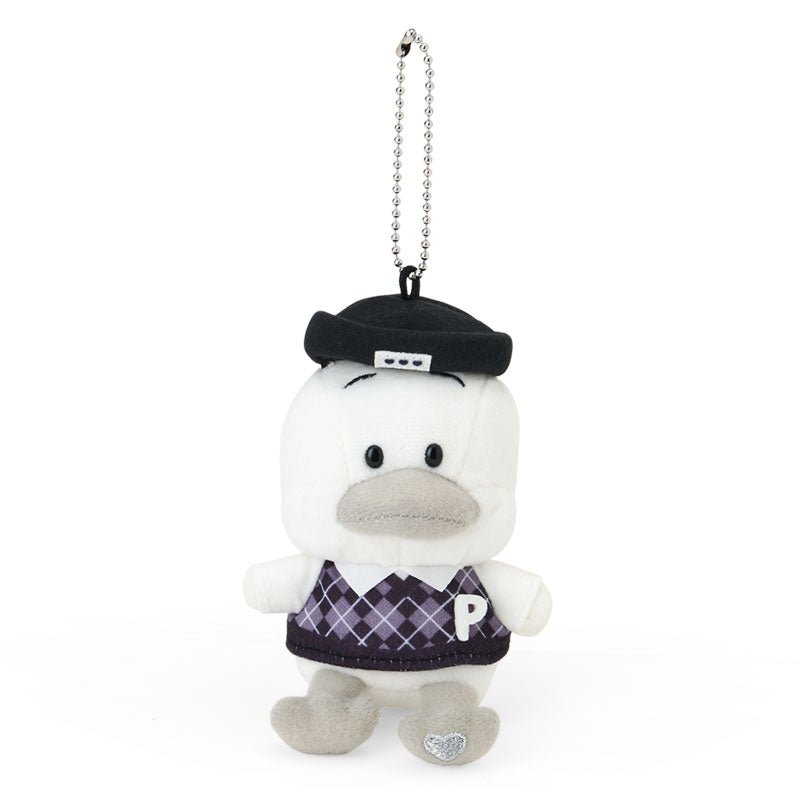 [AHIRU NO PEKKLE] "Sanrio Monochrome" Plush Keychain - Rosey’s Kawaii Shop