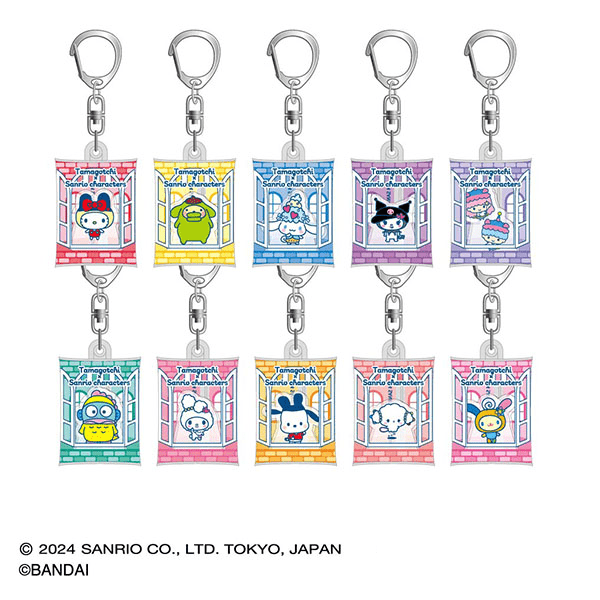 [AIR KEYCHAIN] "Sanrio x Tamagotchi" Blind Bag - Rosey’s Kawaii Shop