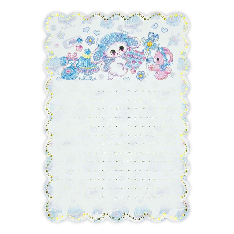 [ANGEL BLUE] "Amenomori Fumika" Letter Set - Rosey’s Kawaii Shop