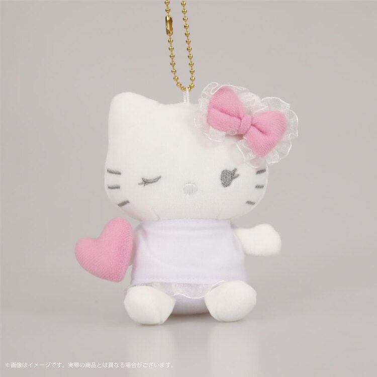 [ANGEL] "Hello Kitty History" Plush Keychain - Rosey’s Kawaii Shop