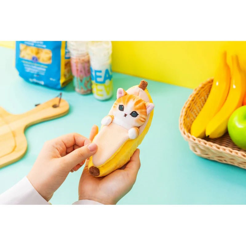 [BANANA] "Mofusand Marche Market" Plush Keychain - Rosey’s Kawaii Shop