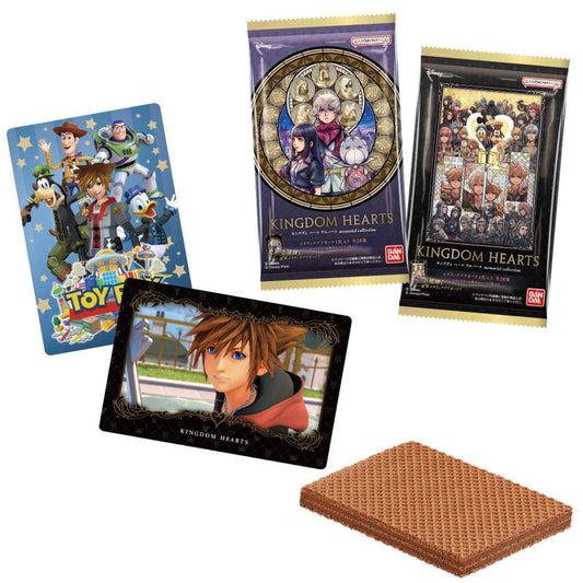 BANDAI "Kingdom Hearts Memorial Card & Wafer" - Rosey’s Kawaii Shop