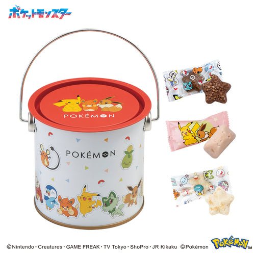 [BARREL CAN] "Meine Lauren x Pokemon" Chocolate & Tin Case - Rosey’s Kawaii Shop