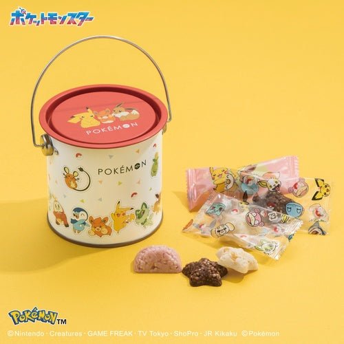 [BARREL CAN] "Meine Lauren x Pokemon" Chocolate & Tin Case - Rosey’s Kawaii Shop