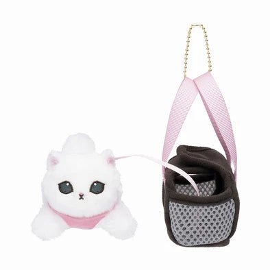 [BLACK BAG] "Mofusand Cat in a Bag" Plush Keychain - Rosey’s Kawaii Shop