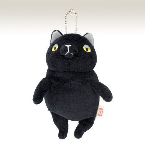 [BLACK CAT] "Fuwatoro Animal" Plush Keychain - Rosey’s Kawaii Shop