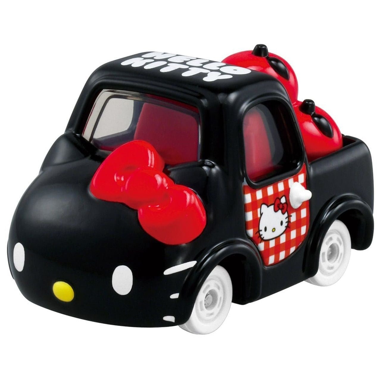 [BLACK] DREAM TOMICA "Hello Kitty 50th Anniversary Car" Figure - Rosey’s Kawaii Shop