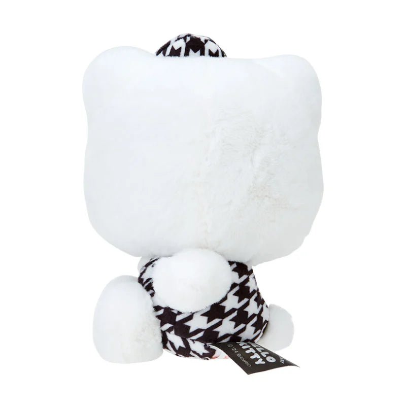 [BLACK HOUNDSTOOTH] "Limited Hello Kitty 50th Anniversary Shop" Plush - Rosey’s Kawaii Shop