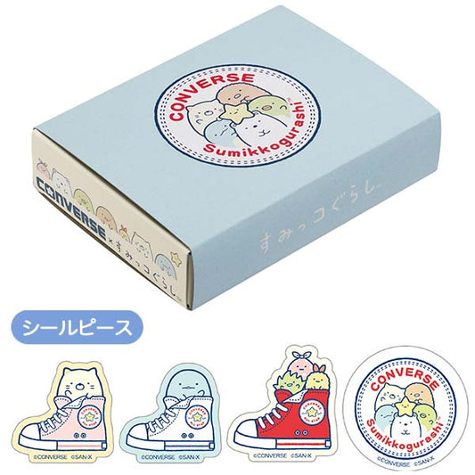 [BLUE] "CONVERSE x Sumikko Gurashi" Box Stickers - Rosey’s Kawaii Shop