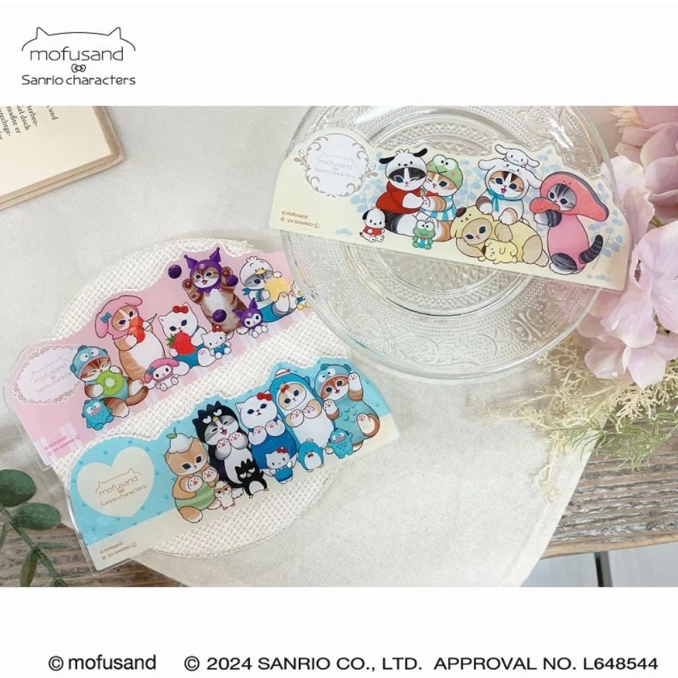 [BLUE] "Mofusand x Sanrio" Memo Board - Rosey’s Kawaii Shop