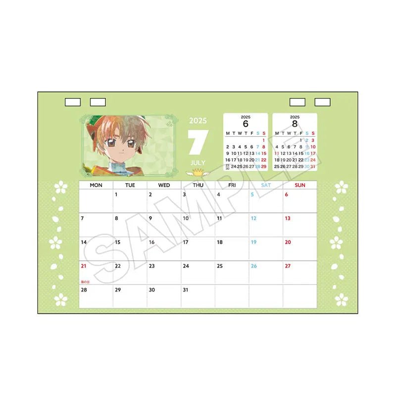 "Cardcaptor Sakura 2025" Desk Calendar - Rosey’s Kawaii Shop