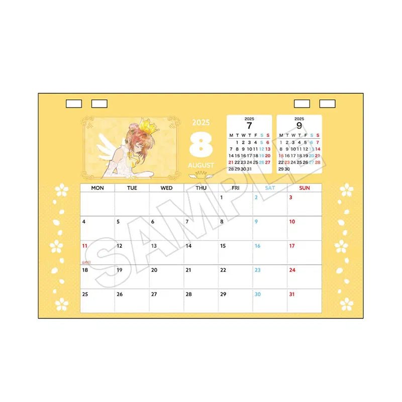 "Cardcaptor Sakura 2025" Desk Calendar - Rosey’s Kawaii Shop