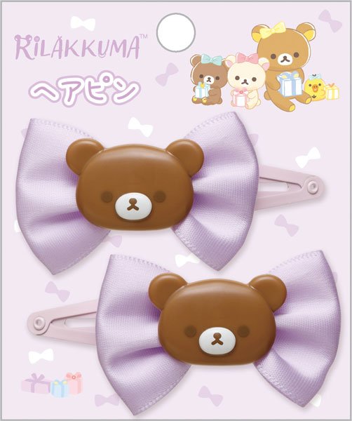 "Chairokoguma" Hair Clip Set - Rosey’s Kawaii Shop