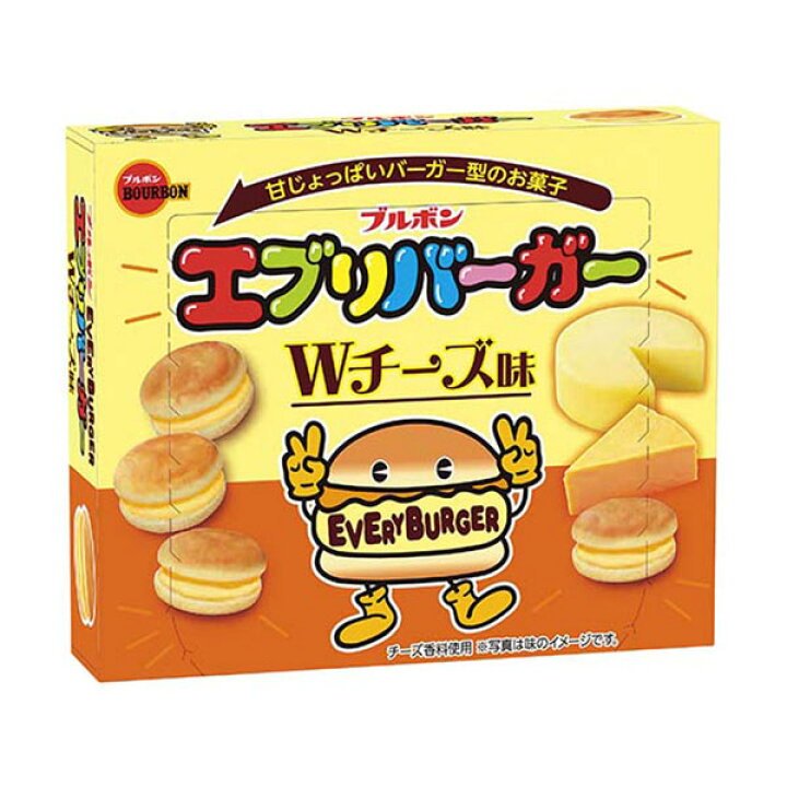 [CHEESE] BOURBON "Everyburger" Biscuit Cookie - Rosey’s Kawaii Shop