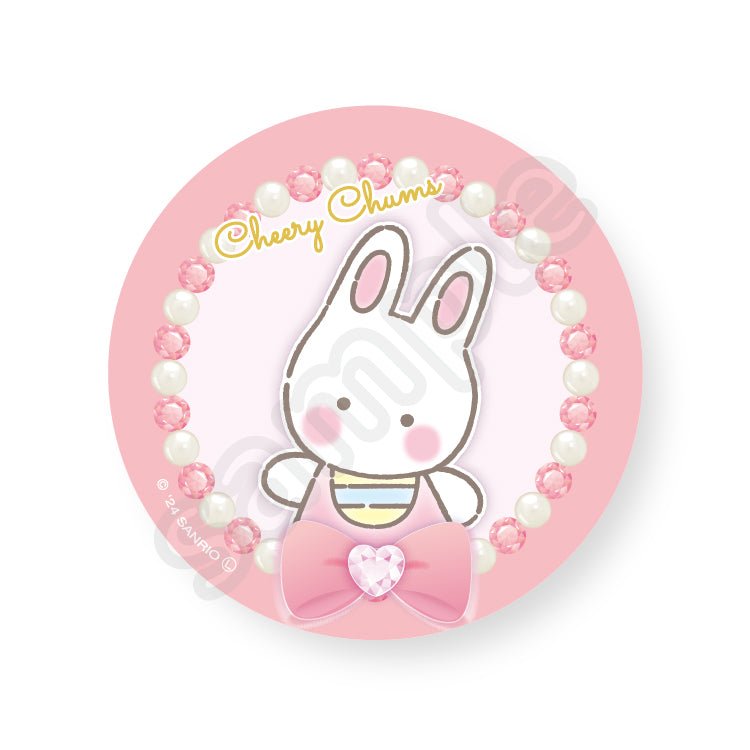 [CHERRY CHUMS] "Sanrio Bijou Deco" Badge - Rosey’s Kawaii Shop