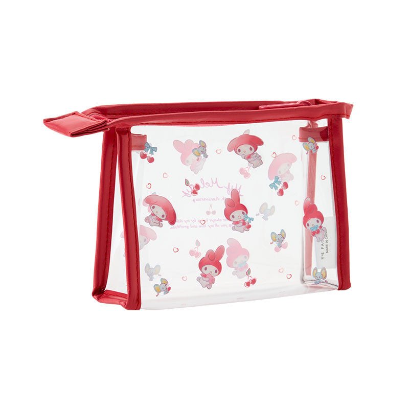 [CHERRY] "My Melody 50th Anniversary" Clear Pouch - Rosey’s Kawaii Shop