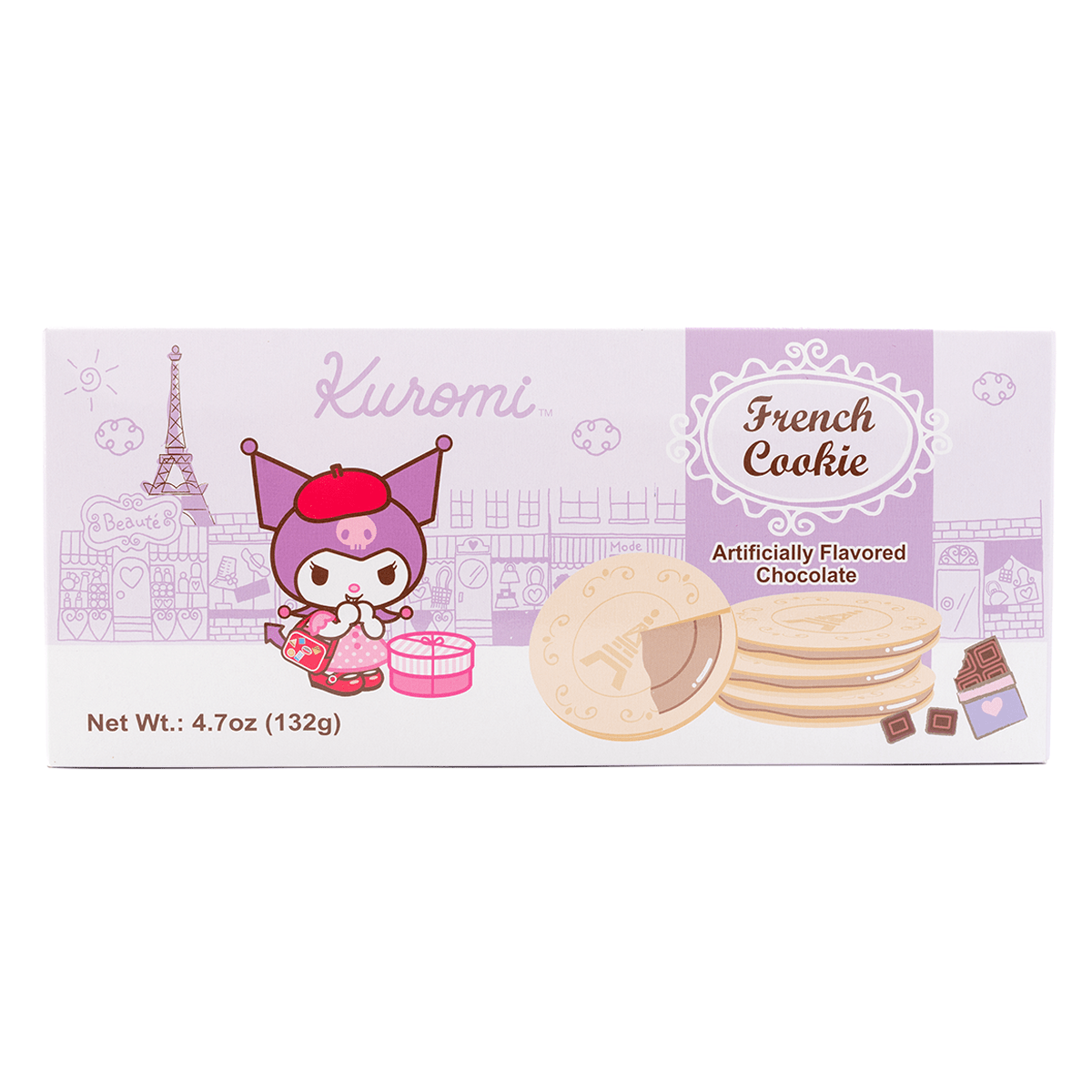 [CHOCOLATE / Kuromi] "Sanrio French Cookie" - Rosey’s Kawaii Shop