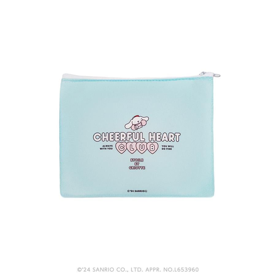 [Cinamoroll] "Etoile et Griotte x Sanrio: The Cheerful Heart Club" Flat Pouch - Rosey’s Kawaii Shop