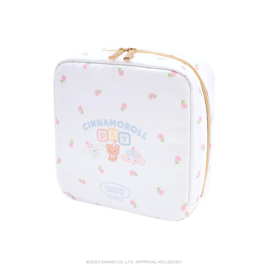 [CINNAMOROLL] "Etoile Et Griotte x Pompompurin and Cinnamoroll" Square Pouch - Rosey’s Kawaii Shop