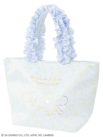 [CINNAMOROLL] "Maison de FLeur x Sanrio" Frill Mini Tote Bag - Rosey’s Kawaii Shop