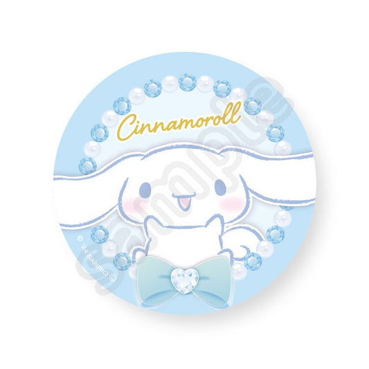 [CINNAMOROLL] "Sanrio Bijou Deco" Badge - Rosey’s Kawaii Shop