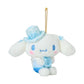 [CINNAMOROLL] "Sanrio Dolly Rose" Plush Keychain - Rosey’s Kawaii Shop