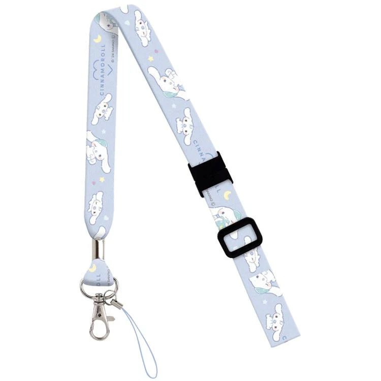 [CINNAMOROLL] "Sanrio Munyatto" Neck Strap Lanyard - Rosey’s Kawaii Shop