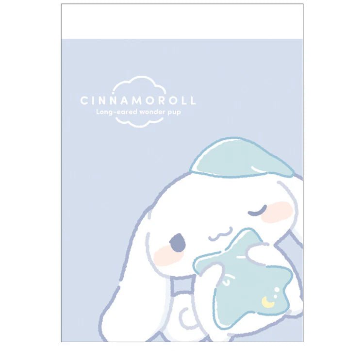 [CINNAMOROLL] "Sanrio Munyatto" Small Memo Pad - Rosey’s Kawaii Shop