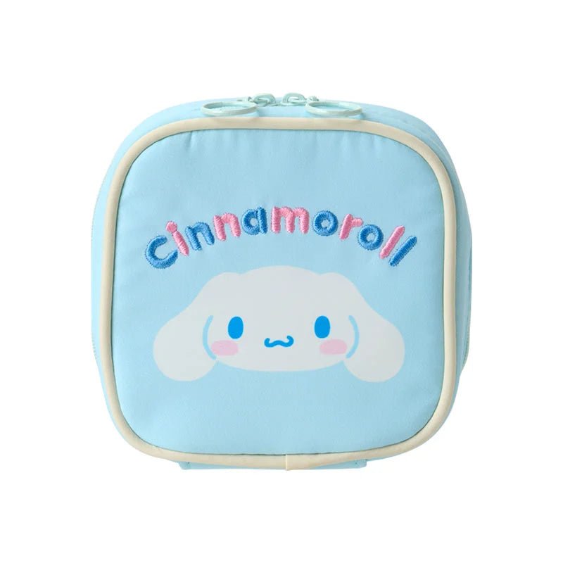 [CINNAMOROLL] "Sanrio Pouch" SQUARE Pouch - Rosey’s Kawaii Shop