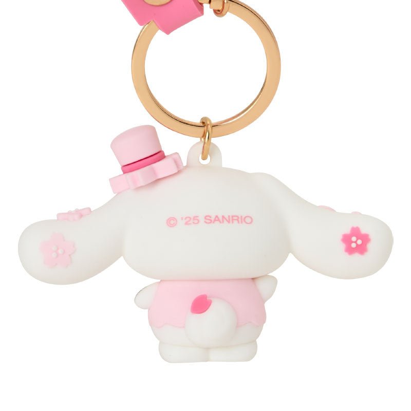 [CINNAMOROLL] "Sanrio Sakura" 3D Keychain - Rosey’s Kawaii Shop