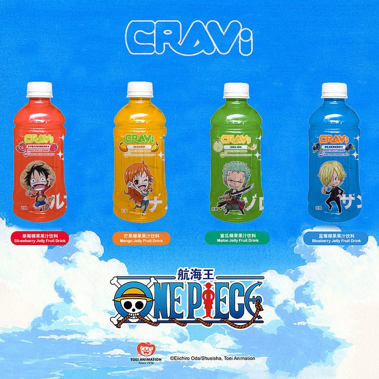 CRAVI "One Piece Coconut Jelly Juice" - Rosey’s Kawaii Shop